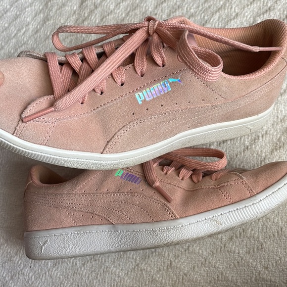 Suede Pink Sneakers - Picture 4 of 8